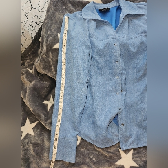 🛒💰Studio 1940 snap button blouse - Picture 5 of 7